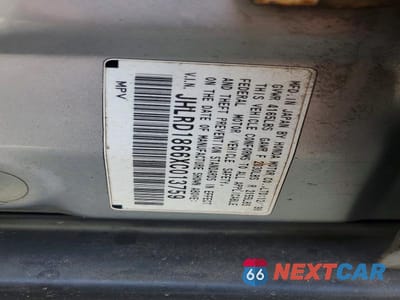 Zdjęcie 12 z 12 samochodu: 1999 HONDA CRV VIN:JHLRD1866XC013759 - miniatura
