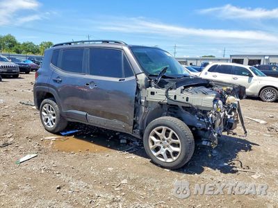 Czwarte zdjęcie samochodu z boku: 2017 JEEP RENEGADE LATITUDE VIN:ZACCJBBB9HPG62282 - miniatura