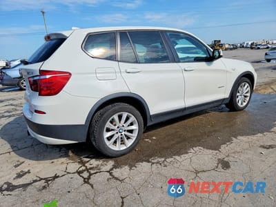 Trzecie zdjęcie samochodu z tyłu: 2014 BMW X3 XDRIVE28I VIN:5UXWX9C54E0D21873 - miniatura