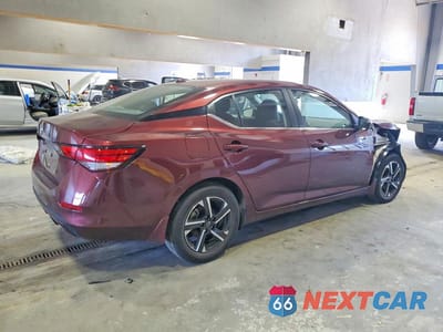 Trzecie zdjęcie samochodu z tyłu: 2025 NISSAN SENTRA SV VIN:3N1AB8CV5SY316333 - miniatura