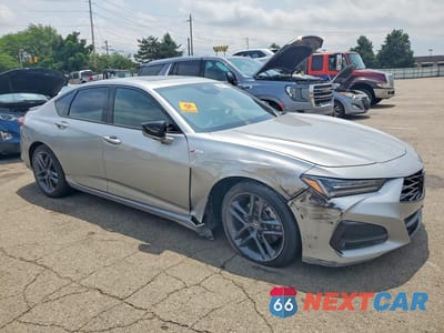 Czwarte zdjęcie samochodu z boku: 2025 ACURA TLX A-SPEC VIN:19UUB6F5XSA005576 - miniatura