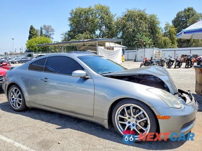 Czwarte zdjęcie samochodu z boku: 2005 INFINITI G35 BASE VIN:JNKCV54E95M426253 - miniatura