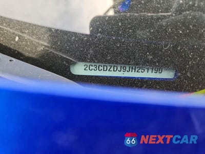 Zdjęcie 13 z 13 samochodu: 2018 DODGE CHALLENGER SRT 392 VIN:2C3CDZDJ9JH251190 - miniatura