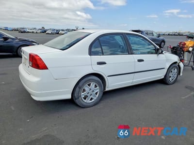 Trzecie zdjęcie samochodu z tyłu: 2004 HONDA CIVIC DX VP VIN:2HGES16374H614781 - miniatura