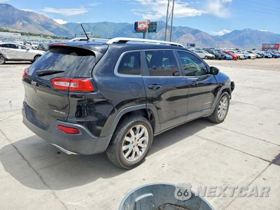 Trzecie zdjęcie samochodu z tyłu: 2015 JEEP CHEROKEE LIMITED VIN:1C4PJMDS6FW693015 - miniatura