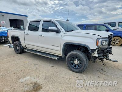 Czwarte zdjęcie samochodu z boku: 2016 GMC SIERRA K1500 SLT VIN:3GTU2NECXGG380515 - miniatura