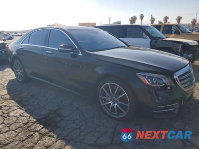 Czwarte zdjęcie samochodu z boku: 2018 MERCEDES-BENZ S 450 VIN:WDDUG6GB0JA382734 - miniatura