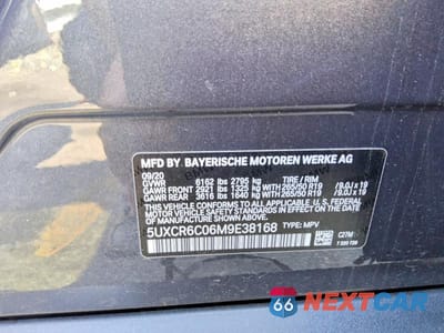 Zdjęcie 13 z 13 samochodu: 2021 BMW X5 XDRIVE40I VIN:5UXCR6C06M9E38168 - miniatura