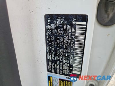 Zdjęcie 13 z 13 samochodu: 2017 HYUNDAI SANTA FE LIMITED ULTIMATE VIN:KM8SRDHF9HU226424 - miniatura