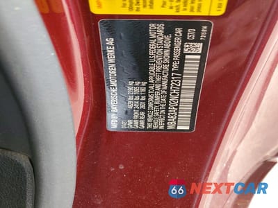 Zdjęcie 12 z 12 samochodu: 2022 BMW M440I VIN:WBA83AP02NCH72317 - miniatura