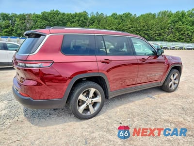 Trzecie zdjęcie samochodu z tyłu: 2021 JEEP GRAND CHEROKEE L LIMITED VIN:1C4RJKBG8M8113714 - miniatura