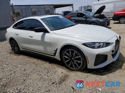 Czwarte zdjęcie samochodu z boku: 2024 BMW I4 M50 VIN:WBY33AW05RFS86373 - miniatura