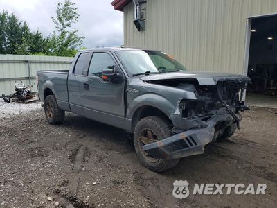 Czwarte zdjęcie samochodu z boku: 2014 FORD F150 SUPER CAB VIN:1FTFX1EF5EKG16992 - miniatura