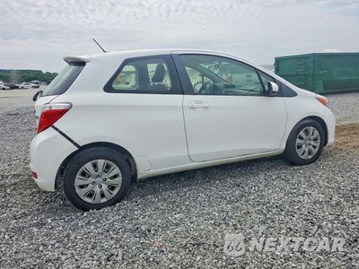 Trzecie zdjęcie samochodu z tyłu: 2012 TOYOTA YARIS 3-DOOR L VIN:JTDJTUD35CD541436 - miniatura