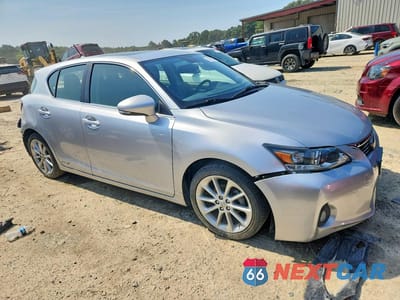 Czwarte zdjęcie samochodu z boku: 2013 LEXUS CT 200 VIN:JTHKD5BH3D2161593 - miniatura