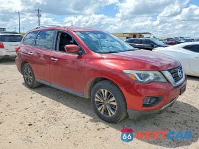 Czwarte zdjęcie samochodu z boku: 2017 NISSAN PATHFINDER SV VIN:5N1DR2MN9HC662805 - miniatura