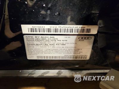 Zdjęcie 13 z 13 samochodu: 2018 AUDI Q5 PREMIUM VIN:WA1ANAFYXJ2094381 - miniatura