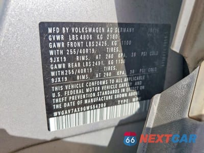 Zdjęcie 13 z 13 samochodu: 2016 VOLKSWAGEN TIGUAN S VIN:WVGAV7AX9GW554280 - miniatura