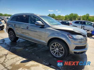 Czwarte zdjęcie samochodu z boku: 2014 AUDI Q7 PRESTIGE VIN:WA1DGAFE1ED020578 - miniatura