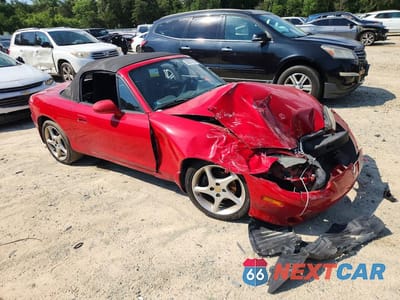 Czwarte zdjęcie samochodu z boku: 2003 MAZDA MX-5 MIATA BASE VIN:JM1NB353030304423 - miniatura