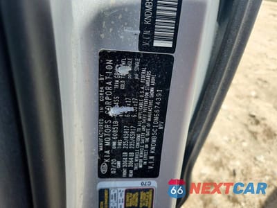 Zdjęcie 13 z 13 samochodu: 2021 KIA SEDONA LX VIN:KNDMB5C10M6674391 - miniatura