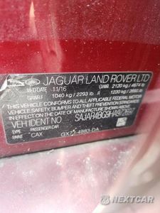 Zdjęcie 12 z 12 samochodu: 2017 JAGUAR XE VIN:SAJAR4BG9HA972697 - miniatura