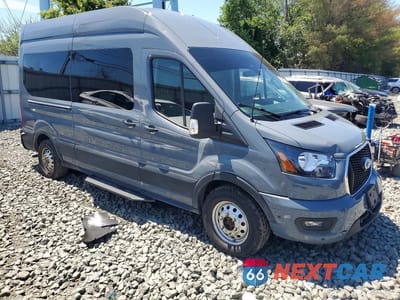 Czwarte zdjęcie samochodu z boku: 2024 FORD TRANSIT T-350 VIN:1FBAX9X88RKA89418 - miniatura