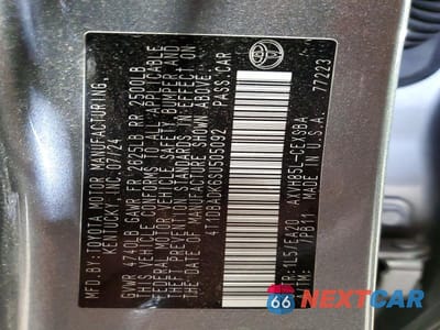 Zdjęcie 12 z 12 samochodu: 2025 TOYOTA CAMRY SE VIN:4T1DBADK6SU505092 - miniatura