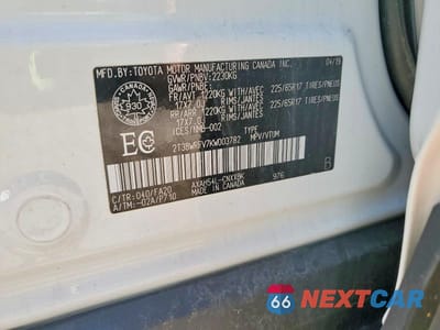 Zdjęcie 13 z 13 samochodu: 2019 TOYOTA RAV4 LE VIN:2T3BWRFV7KW003782 - miniatura