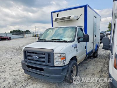2024 FORD E350 REFRIGERATED BOX TRUCK 1FDWE3FN4RDD00691 - główne zdjęcie licytacji z USA - miniatura