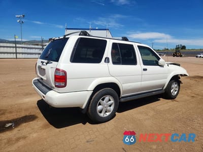 Trzecie zdjęcie samochodu z tyłu: 2001 NISSAN PATHFINDER S VIN:JN8DR09Y91W594025 - miniatura
