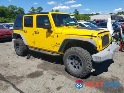 Czwarte zdjęcie samochodu z boku: 2009 JEEP WRANGLER UNLIMITED X VIN:1J4GA39199L767716 - miniatura