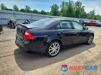 Trzecie zdjęcie samochodu z tyłu: 2012 FORD FUSION SEL VIN:3FAHP0CG4CR272066 - miniatura