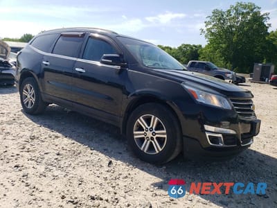 Czwarte zdjęcie samochodu z boku: 2017 CHEVROLET TRAVERSE LT VIN:1GNKVHKD7HJ288329 - miniatura