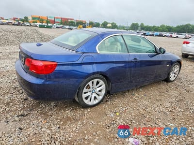 Trzecie zdjęcie samochodu z tyłu: 2012 BMW 328 I VIN:WBADW3C52CE446731 - miniatura
