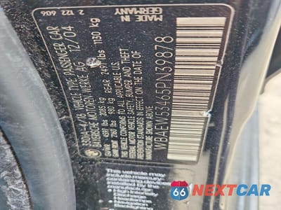 Zdjęcie 13 z 13 samochodu: 2005 BMW 330 XI VIN:WBAEW53465PN39878 - miniatura