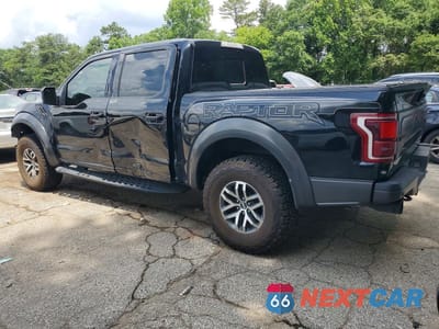Drugie zdjęcie samochodu z przodu: 2017 FORD F150 RAPTOR VIN:1FTFW1RG9HFB61521 - miniatura