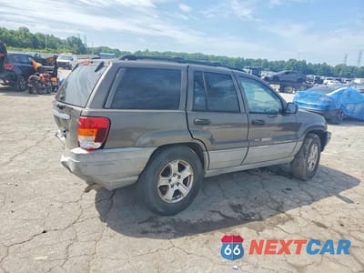 Trzecie zdjęcie samochodu z tyłu: 2000 JEEP GRAND CHEROKEE LAREDO VIN:1J4G248S2YC399844 - miniatura