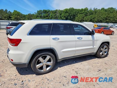 Trzecie zdjęcie samochodu z tyłu: 2011 JEEP GRAND CHEROKEE OVERLAND VIN:1J4RR6GT8BC719282 - miniatura