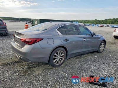 Trzecie zdjęcie samochodu z tyłu: 2018 INFINITI Q50 2.0T PURE VIN:JN1CV7AP8JM241420 - miniatura