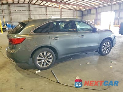 Trzecie zdjęcie samochodu z tyłu: 2014 ACURA MDX TECHNOLOGY VIN:5FRYD3H49EB017161 - miniatura
