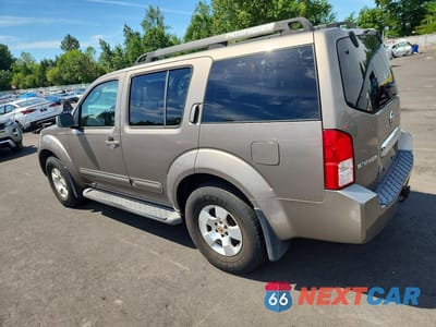 Drugie zdjęcie samochodu z przodu: 2006 NISSAN PATHFINDER S VIN:5N1AR18WX6C660252 - miniatura