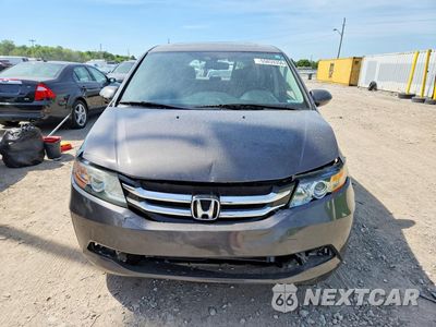 Piąte zdjęcie samochodu w środku: 2014 HONDA ODYSSEY EXL VIN:5FNRL5H6XEB006062 - miniatura