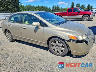 Czwarte zdjęcie samochodu z boku: 2007 HONDA CIVIC LX VIN:1HGFA16597L013999 - miniatura