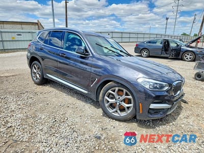 Czwarte zdjęcie samochodu z boku: 2019 BMW X3 XDRIVE30I VIN:5UXTY5C04LLT32796 - miniatura