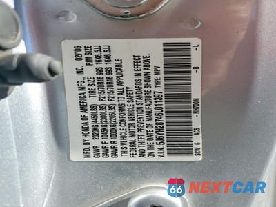 Zdjęcie 13 z 13 samochodu: 2006 HONDA ELEMENT EX VIN:5J6YH28746L011397 - miniatura
