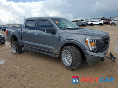 Czwarte zdjęcie samochodu z boku: 2023 FORD F150 SUPERCREW VIN:1FTEW1CP9PKG24090 - miniatura
