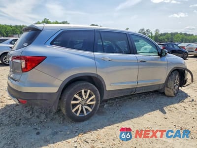 Trzecie zdjęcie samochodu z tyłu: 2020 HONDA PILOT EXL VIN:5FNYF6H55LB023753 - miniatura