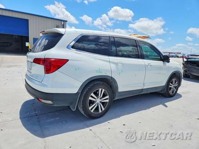 Trzecie zdjęcie samochodu z tyłu: 2017 HONDA PILOT EXL VIN:5FNYF5H52HB036221 - miniatura