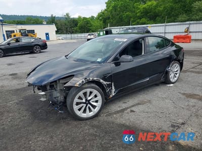 2022 TESLA MODEL 3 5YJ3E1EA4NF289558 - główne zdjęcie licytacji z USA - miniatura